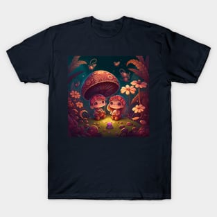 Elves in the magic forest T-Shirt